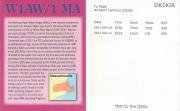  W1AW/1 MA-CW