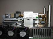 New 24 GHz transverter – rear view during construction.