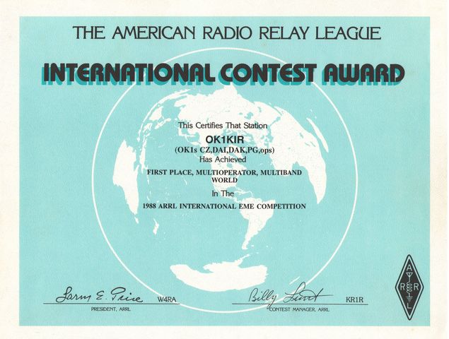 1988 ARRL EME