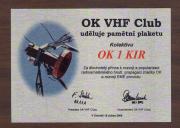 OK VHF 2006 uvedeni do sine slavy