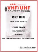 2006 5.7 GHz ARRL EME